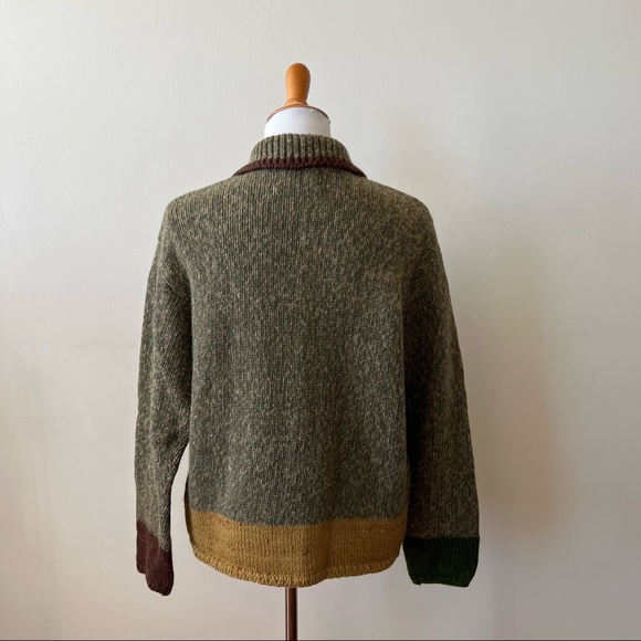 Royal Robbins | Color Block Button Front Sweater Cardigan - Picture 6 of 13